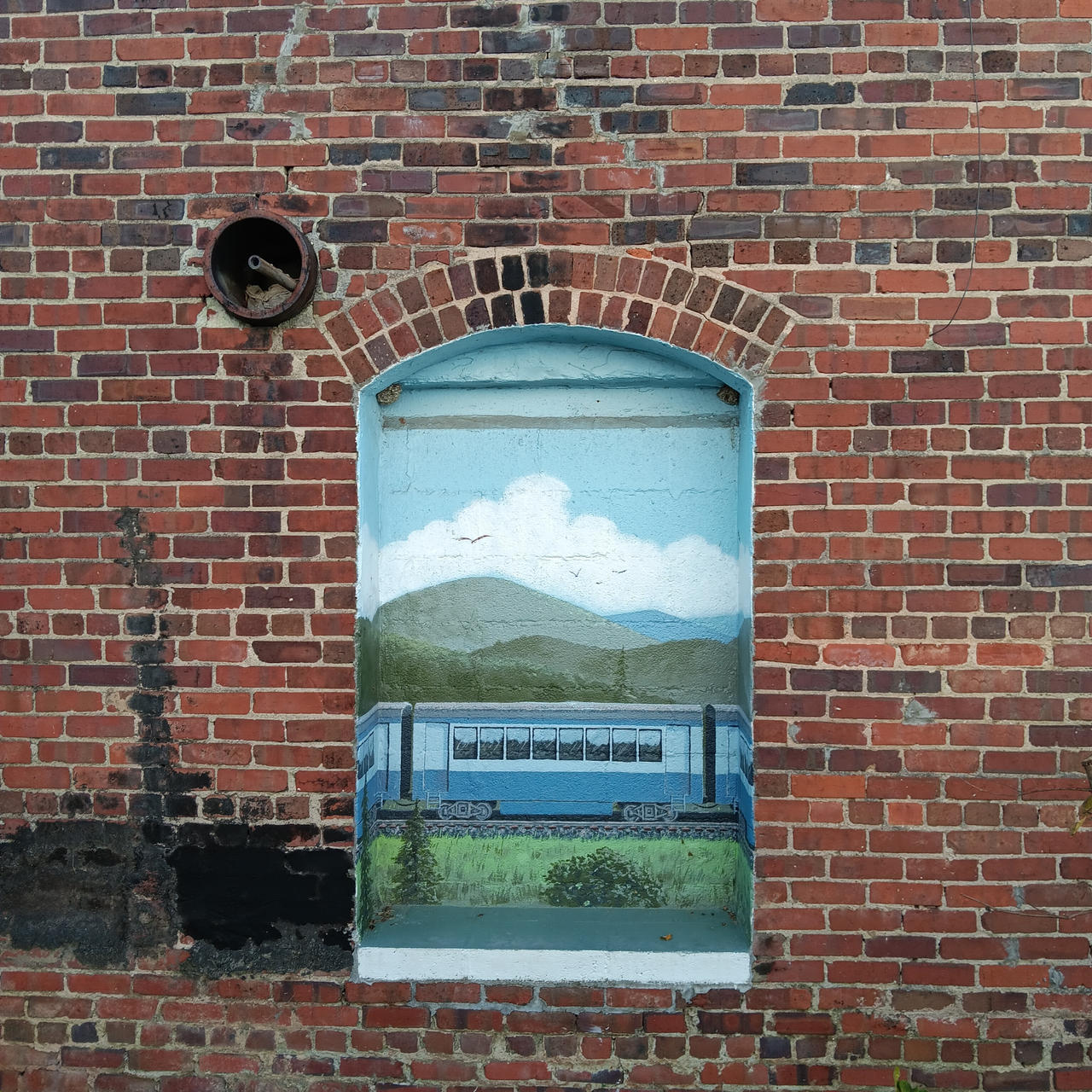 Blue Mural