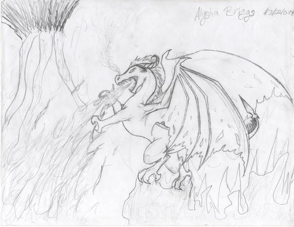 Volcano dragon