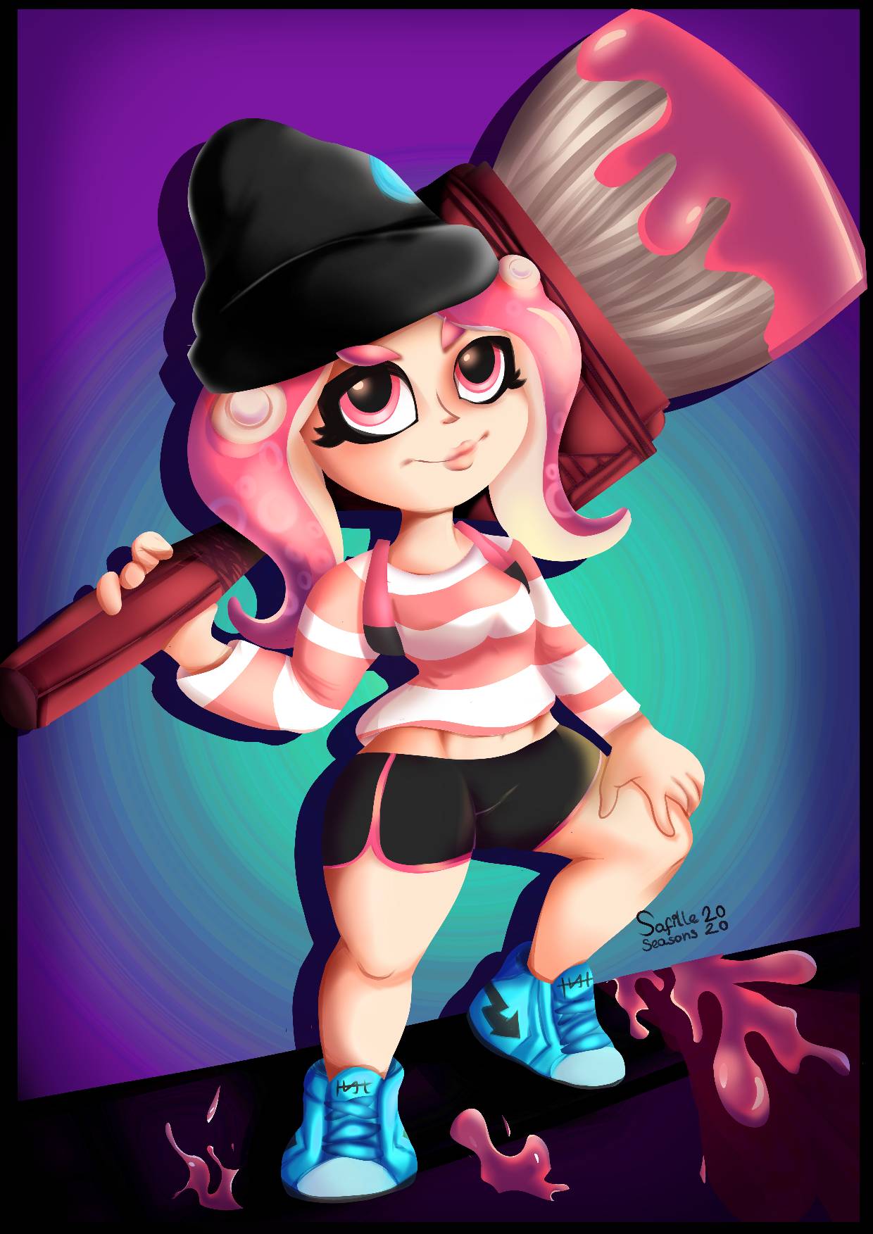 Octoling (Splatoon 2) by Safille on DeviantArt