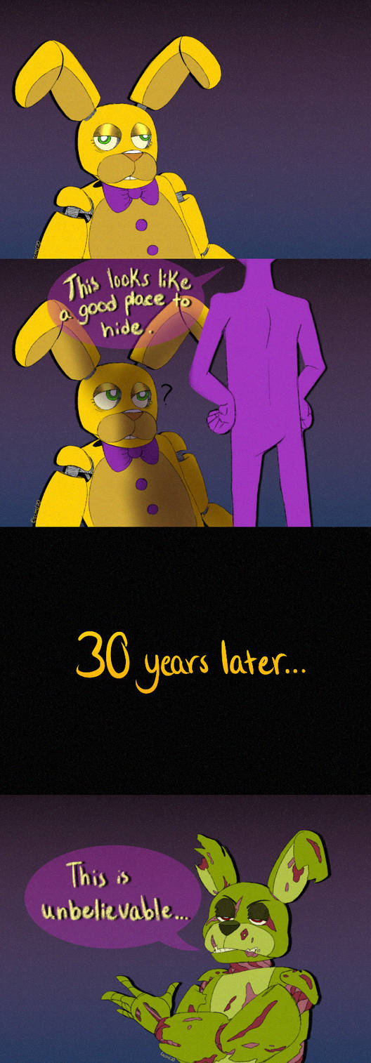 Springtrap origins by Electrobean on DeviantArt