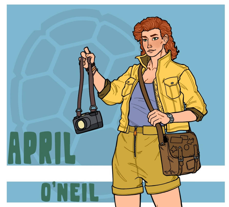 April O'Neil redesign by toadschmoad on DeviantArt