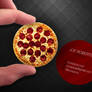 Circular Pizza Business Card