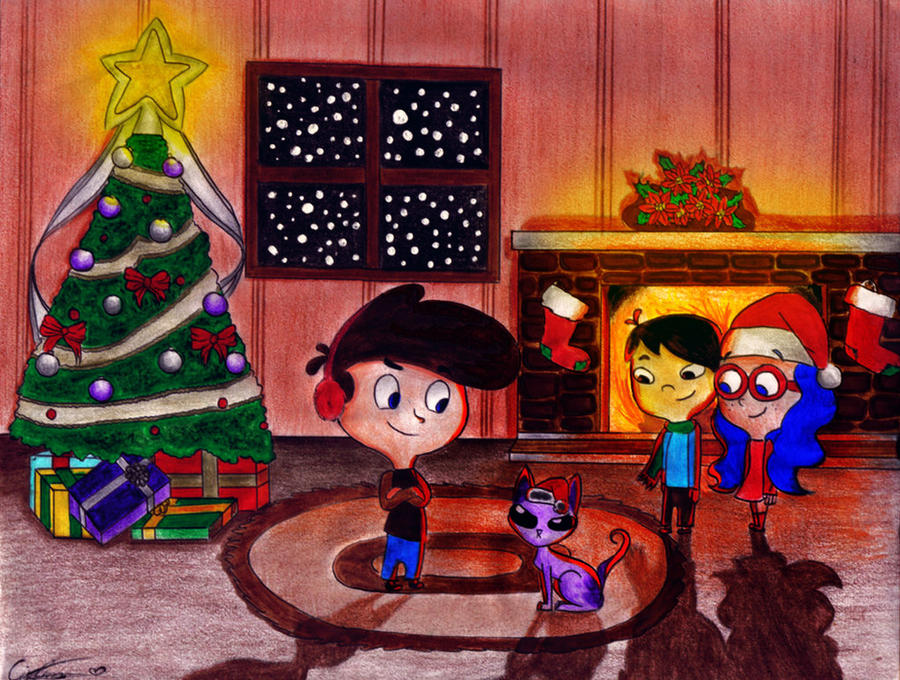 Kid vs Kat Merry Christmas! by Flippynax DeviantArt