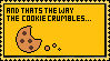 Cookie Crumbles Stamp by ItsCrazyConnor