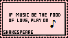 Shakespeare Quote Stamp