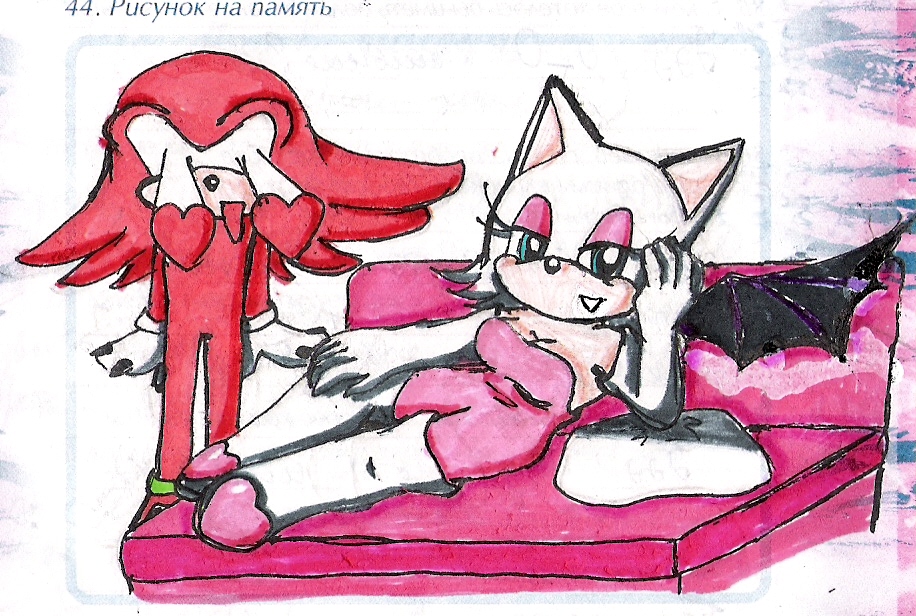 Rouge and Knuckles