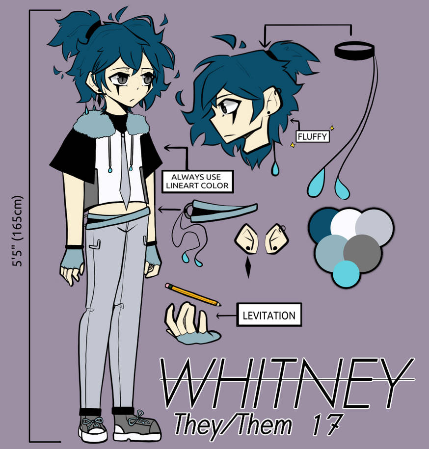 Whitney Reference Sheet by ZodiZodi on DeviantArt