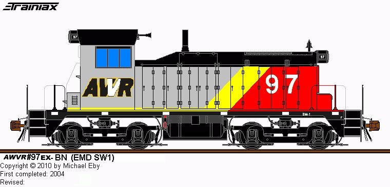 Awvr 2002 R55-awvr-ex-bn-97-emd-sw1 by dalekfan674 on DeviantArt