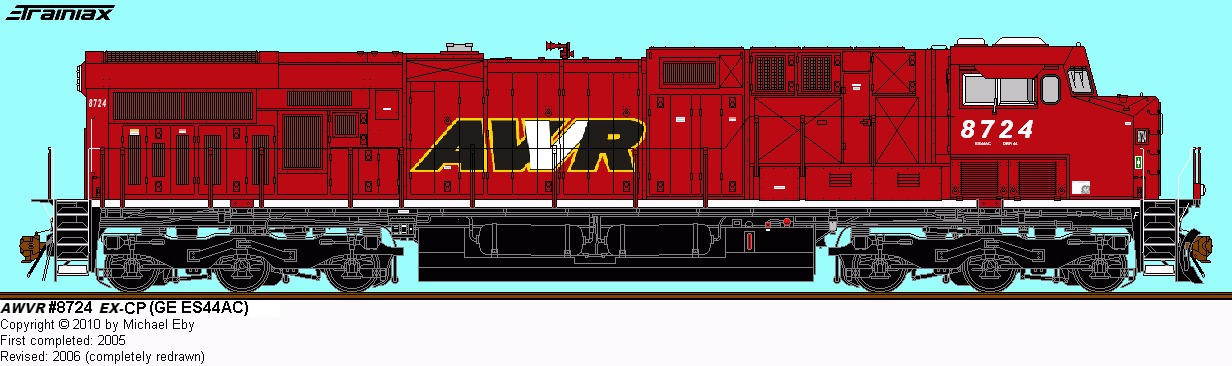 Awvr 2002 R55-awvr-ex-cp-8724-ge-es44ac by dalekfan674 on DeviantArt