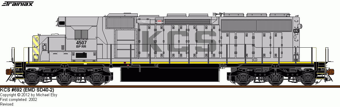 55-bp-ex-kcs-4507-emd-sd40-2 by dalekfan674 on DeviantArt