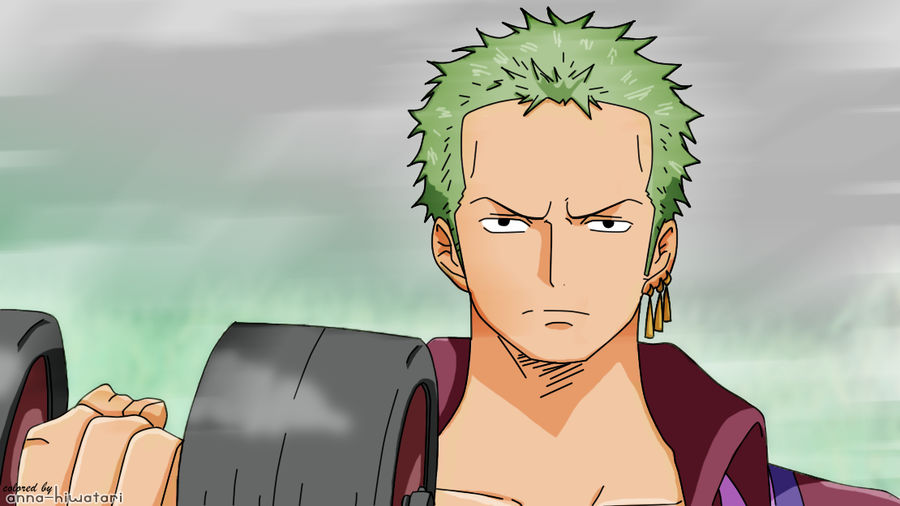 Zoro turned faceless for like 0.1 second, One Piece