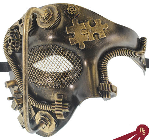 Phantomrobot Gold Mask M39021a 1 by PirateQueenD