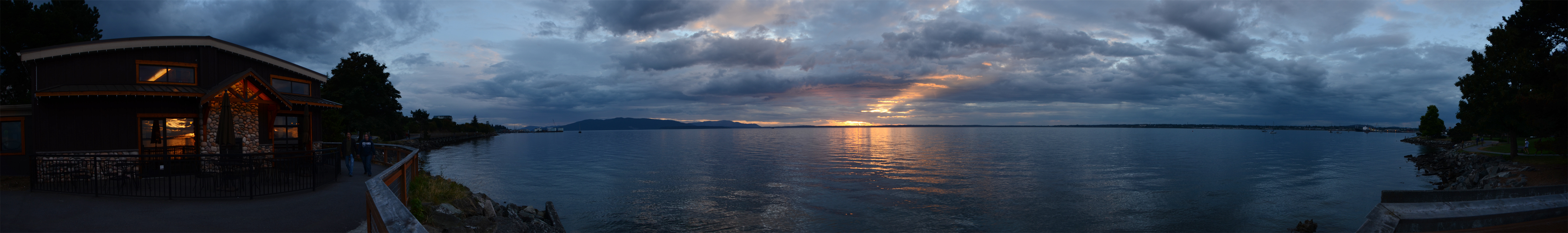 Bellingham Bay Sunset 2012-08-28