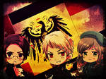 APH Trio Wallpaper by OhItzMimzy