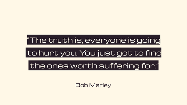 Quote by Bob Marley