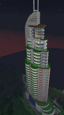 Minecraft Burj Dubai 