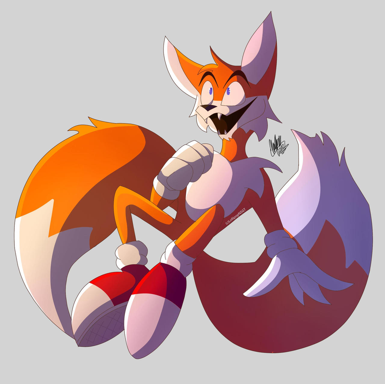 Marvel Texture Tails Tails by LollipopNSGT on DeviantArt