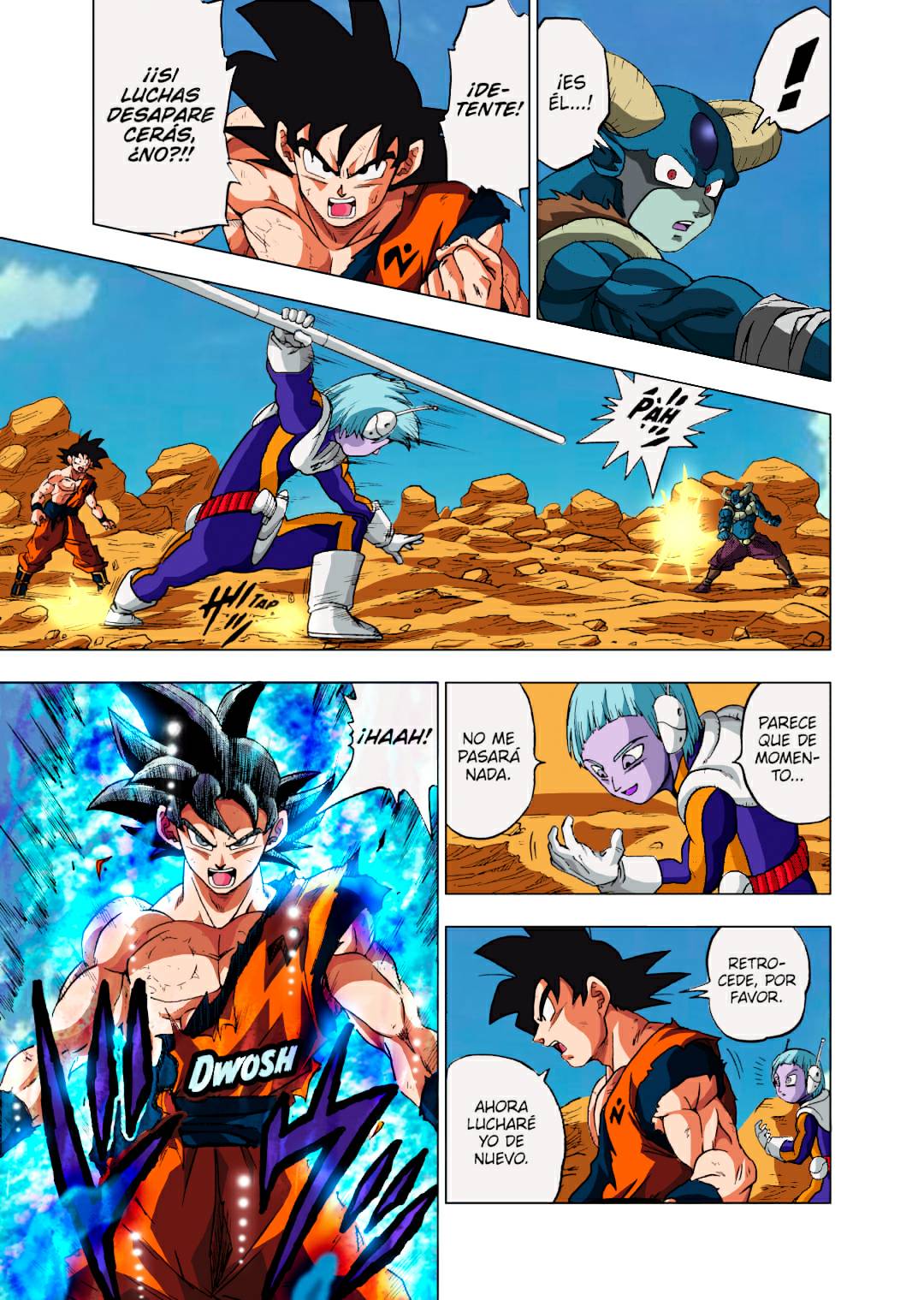 Manga Dragon Ball Super a color pgina 1 by AxelSantiago1234 on DeviantArt