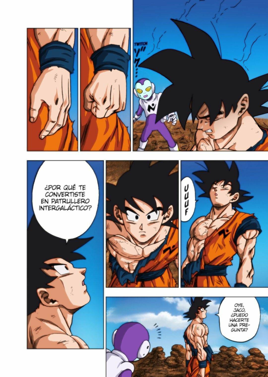 Manga Dragon Ball Super a color pgina 1 by AxelSantiago1234 on DeviantArt