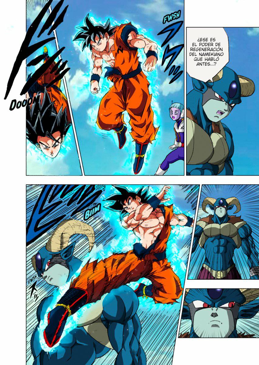 Manga Dragon Ball Super a color pgina 1 by AxelSantiago1234 on DeviantArt