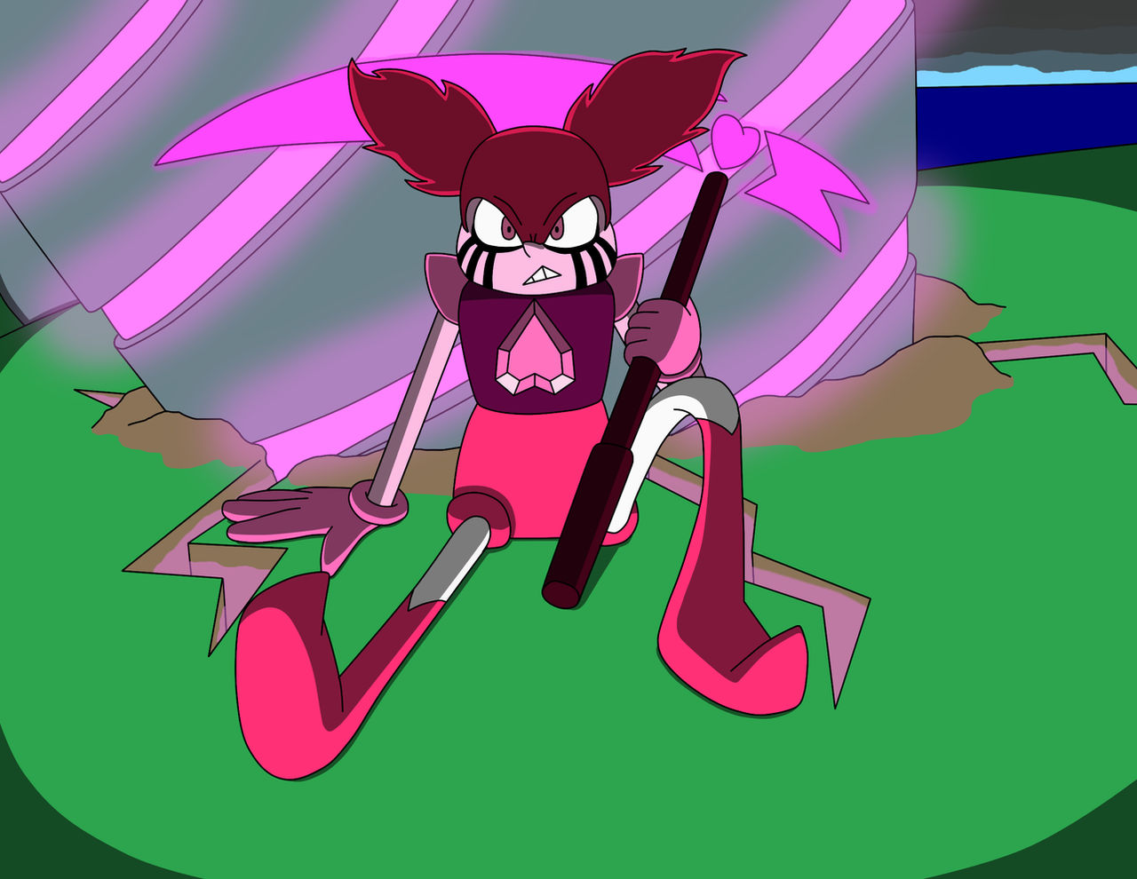 Spinel Rage Spinel by KuwabaraVSYusuke on DeviantArt