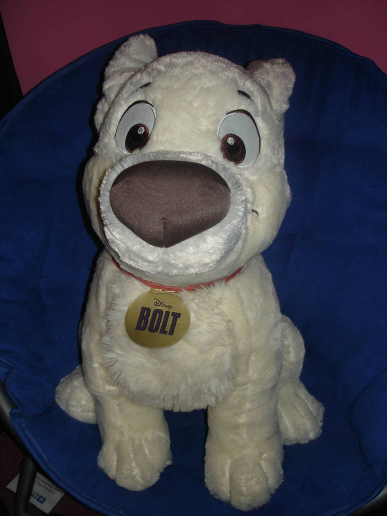 Huge Bolt Plush by PinkMermaidPrincess on DeviantArt