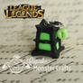 Adorable thresh lantern cell phone charm