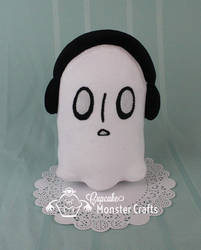 Hand made Napstablook Plushie