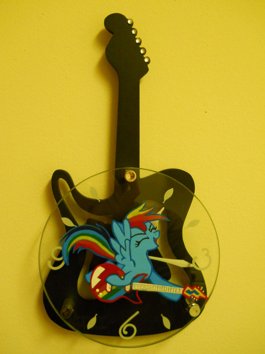 Rainbow Dash Clock