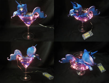 Luna in a Martini Glass (multiple angles)