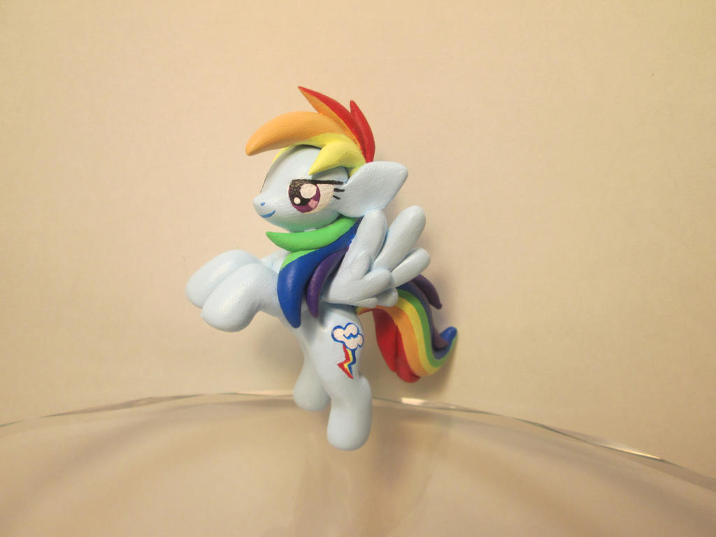 Rearing Rainbow Dash!