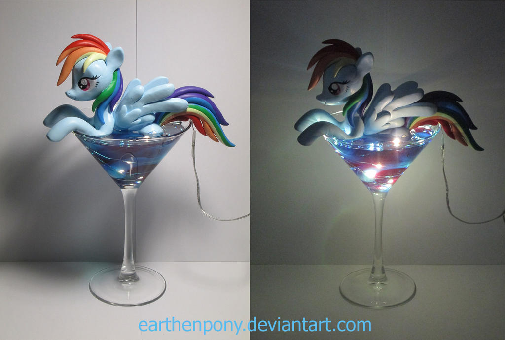 Rainbow With a Dash of Vodka. For sale!