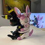 Sylveon x Umbreon Polymer Clay Sculpture