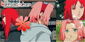 Karin vs. Sakura Banner