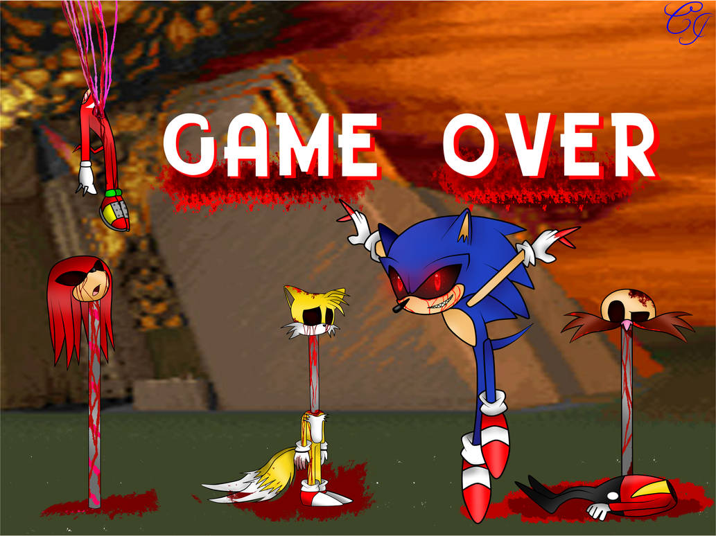 I'm bored so i remade the game over of exe by TheRabbit41 on