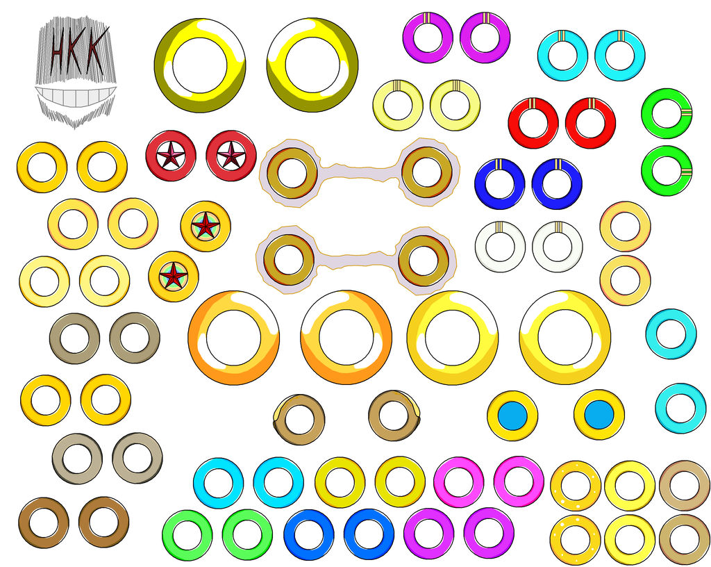 Sonic Rings by hollowkingking on DeviantArt