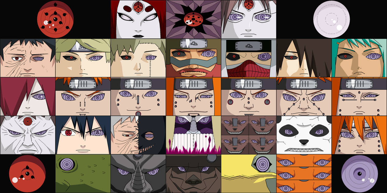 Unique Rinnegan Rinnegan cubeecraft set by hollowkingking on DeviantArt