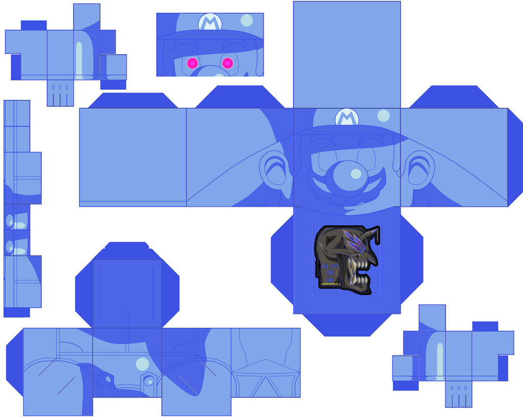Computer Games Characters Cubee Patterns Templates On Cubeecraft Collect DeviantArt
