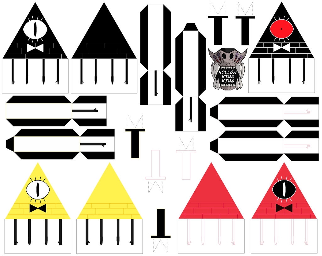 Bill Cipher by hollowkingking on DeviantArt