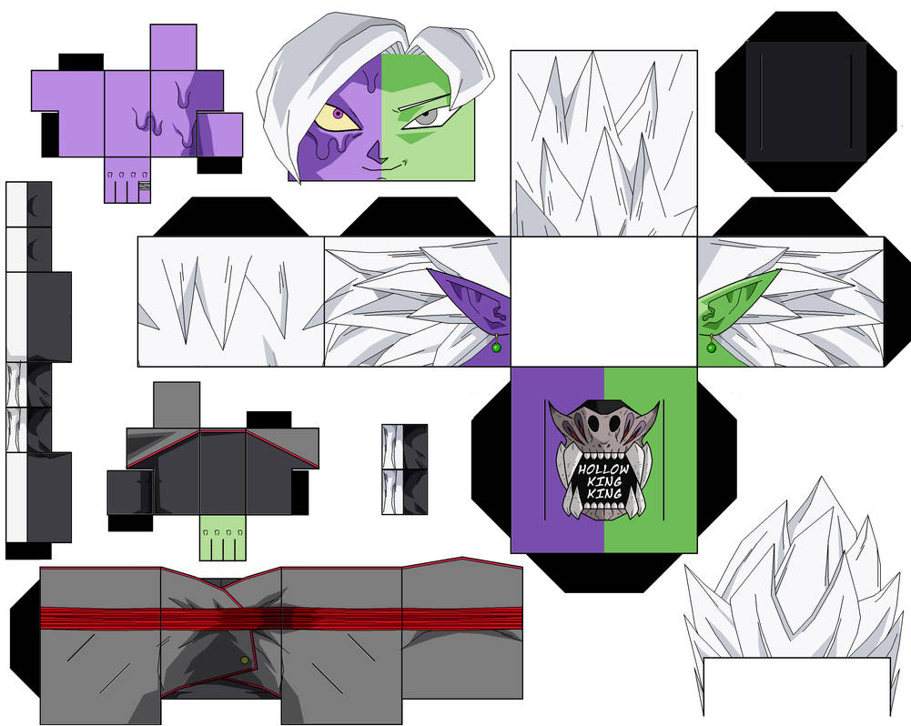 Half-Corrupted Fused Zamasu by hollowkingking on DeviantArt