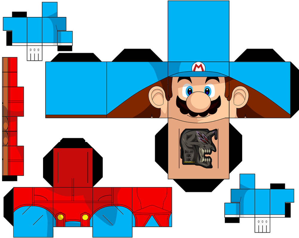 Ice Mario by hollowkingking on DeviantArt