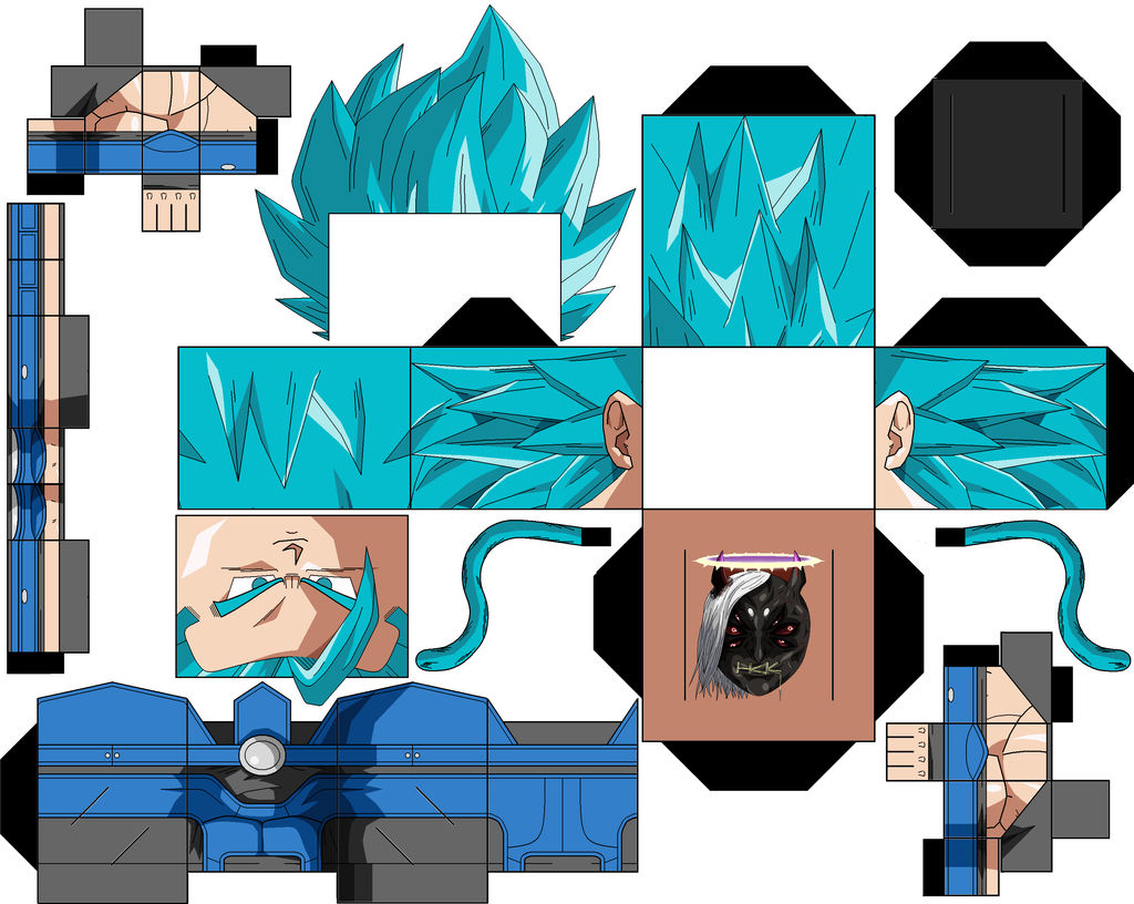 SSJ5 Blue God Goku by LordAries06 on DeviantArt