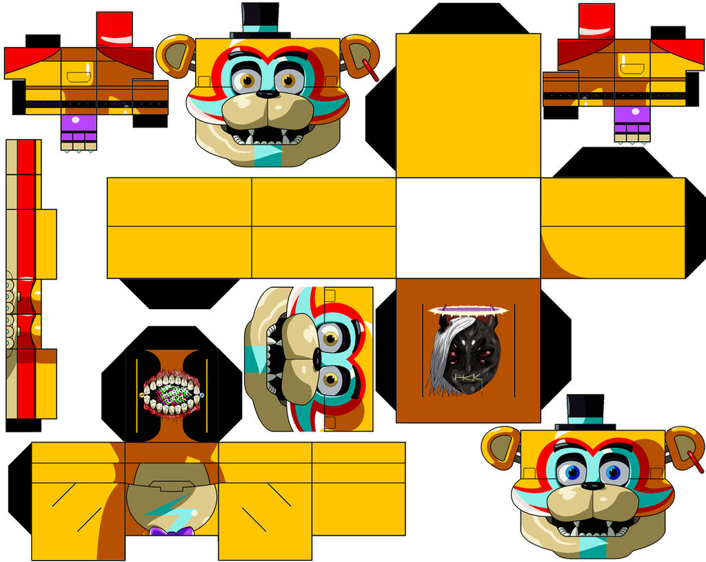 Glamrock Freddy Fully Upgraded by hollowkingking on DeviantArt