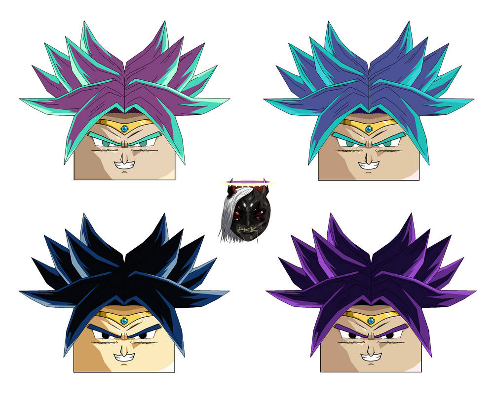 Ssj Types Broly ssj A Type Faces Alt by hollowkingking on DeviantArt