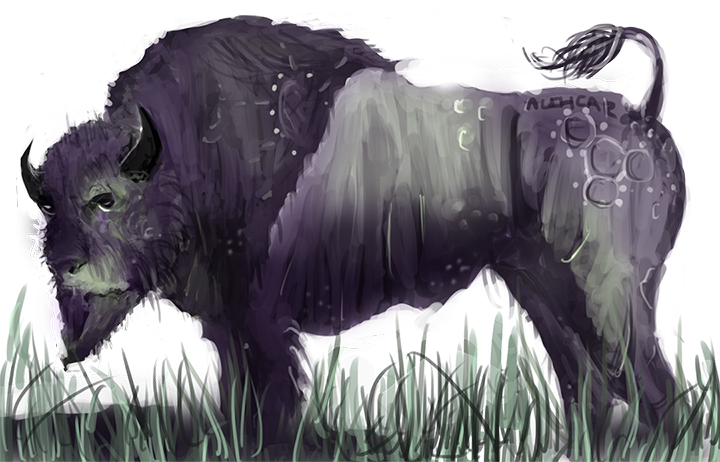 Purple Bison (GetBacon Contest) 