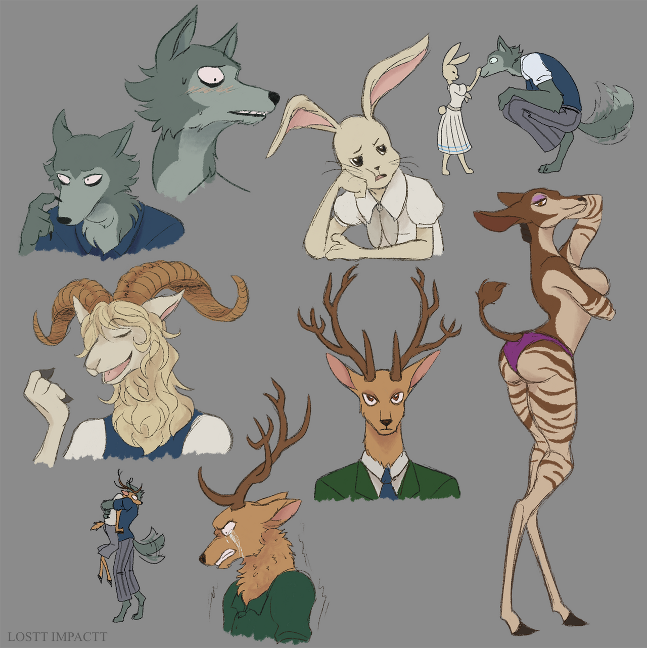 Beastars Deviantart Beastars Dump by losttimpactt on DeviantArt