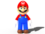 [Blender/Cycles] HD Custom Mario Model Render