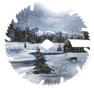 Sawblade   Winter Scene