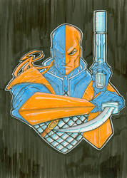 DC 52 Weekly Sketch 16 - Deathstroke