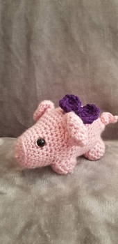 Miss Piggles. My first ever completed agrumi.